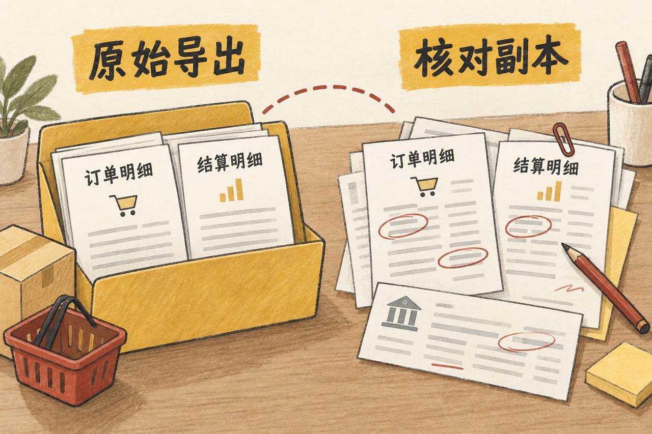 电商企业怎样对账？订单、退款、平台费用与银行到账核对清单